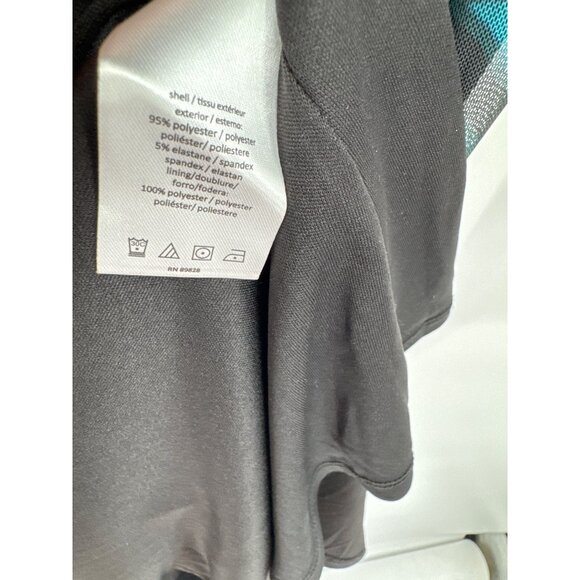 C Wonder by Christian Siriano Mesh Ruffle Hem Dress Wild Tulip Fuchsia Size XL - Picture 7 of 7